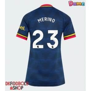 Arsenal Mikel Merino #23 Udebanetrøje Dame 2026-27 Kort ærmer Arsenal Mikel Merino #23 Udebanetrøje Dame 2026-27 Kort ærmer